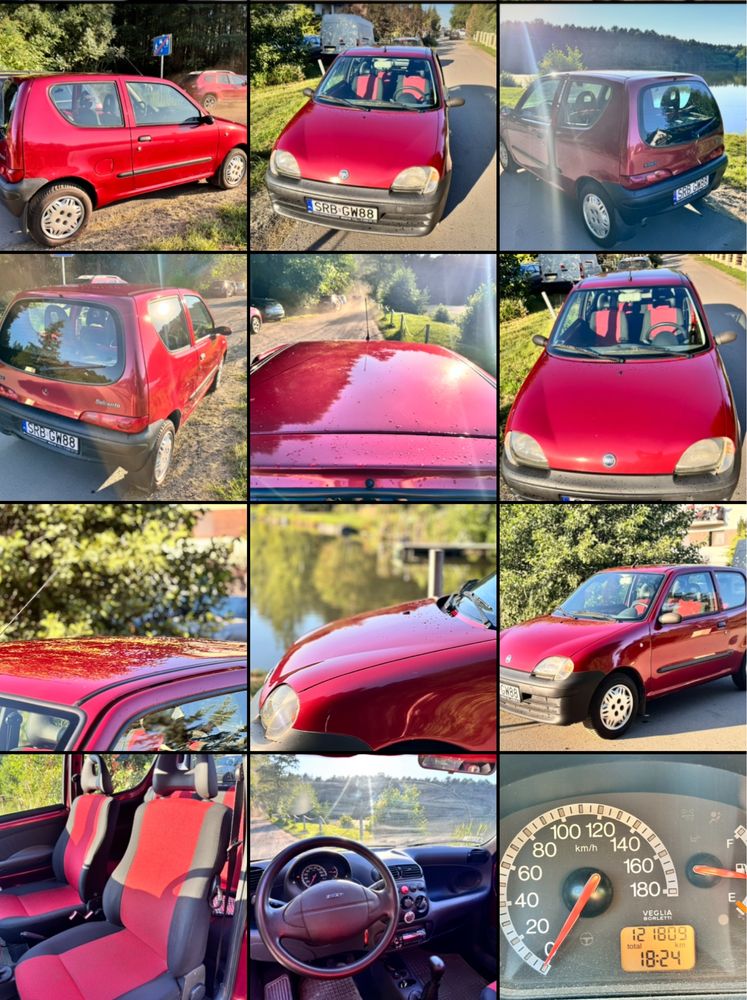 Fiat Seicento 1.1 stan bardzo dobry salon PL