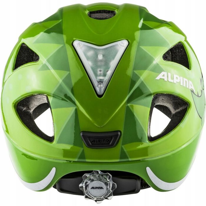 Alpina Ximo Flash kask rowerowy dziecięcy z tylną lampką LED  47–51 cm