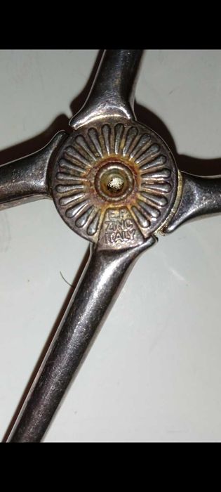 Pinça de Salada Vintage Banhada a Prata EP ZINC ITALY