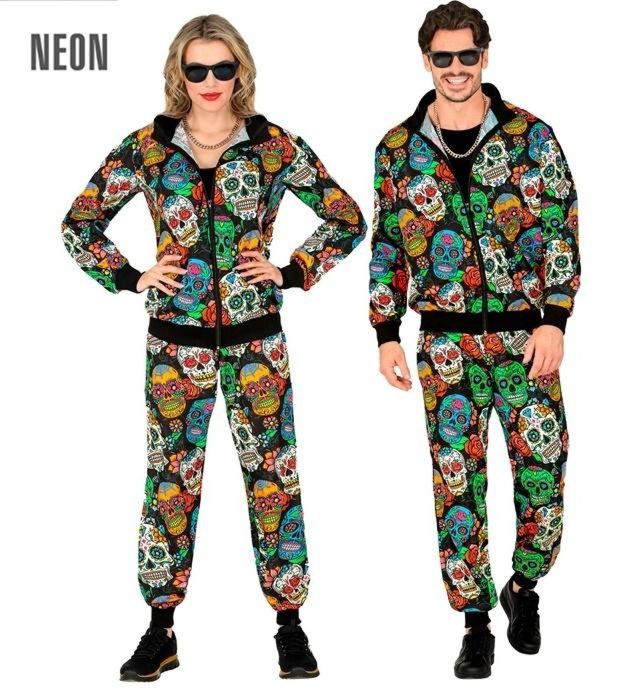 Strój dresowy Dia De Los Muertos rozm. S Widmann