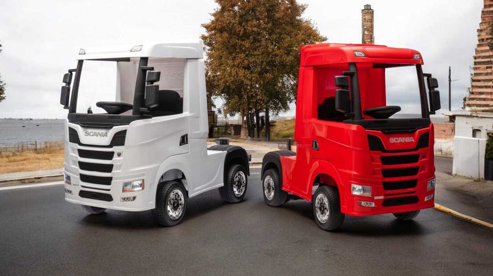 TIR SCANIA R500 24V 4x4 CIĄGNIK Elektryczny Auto Akumulator RC DZIECI