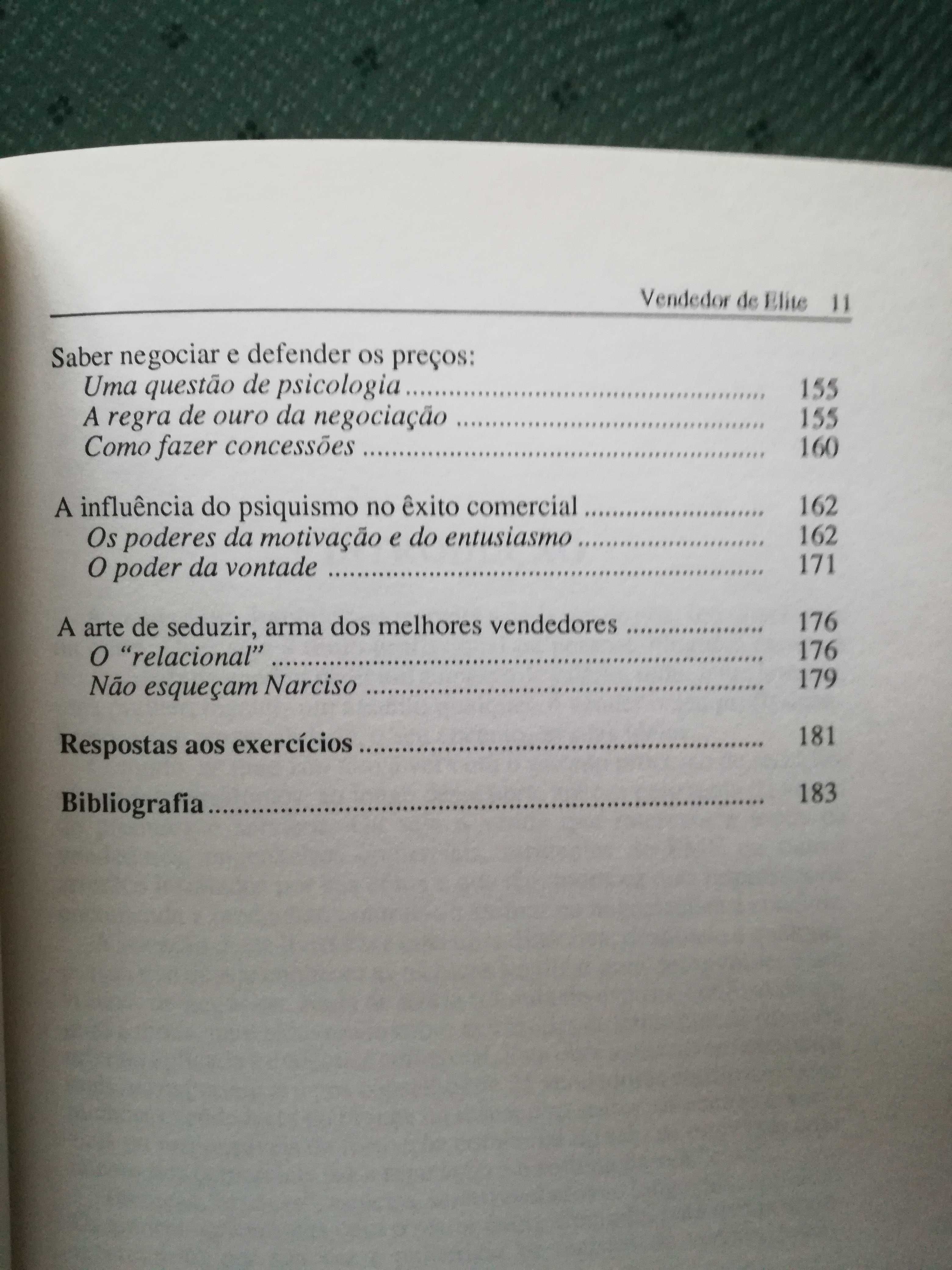 Livro Vendedor de Elite - Michael Aguilar - Livro esgotado