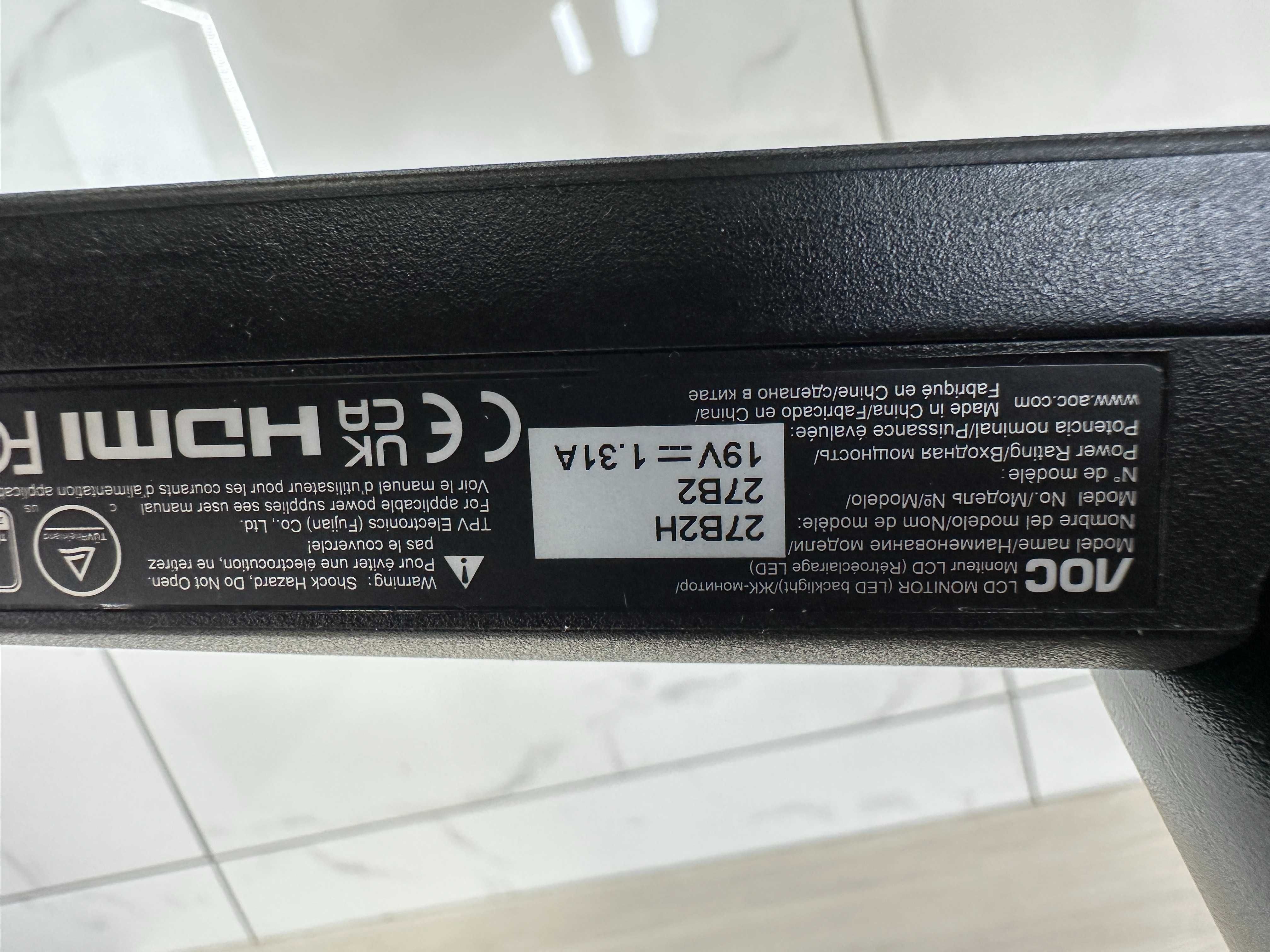 Monitor AOC 27B2H Gwarancja!