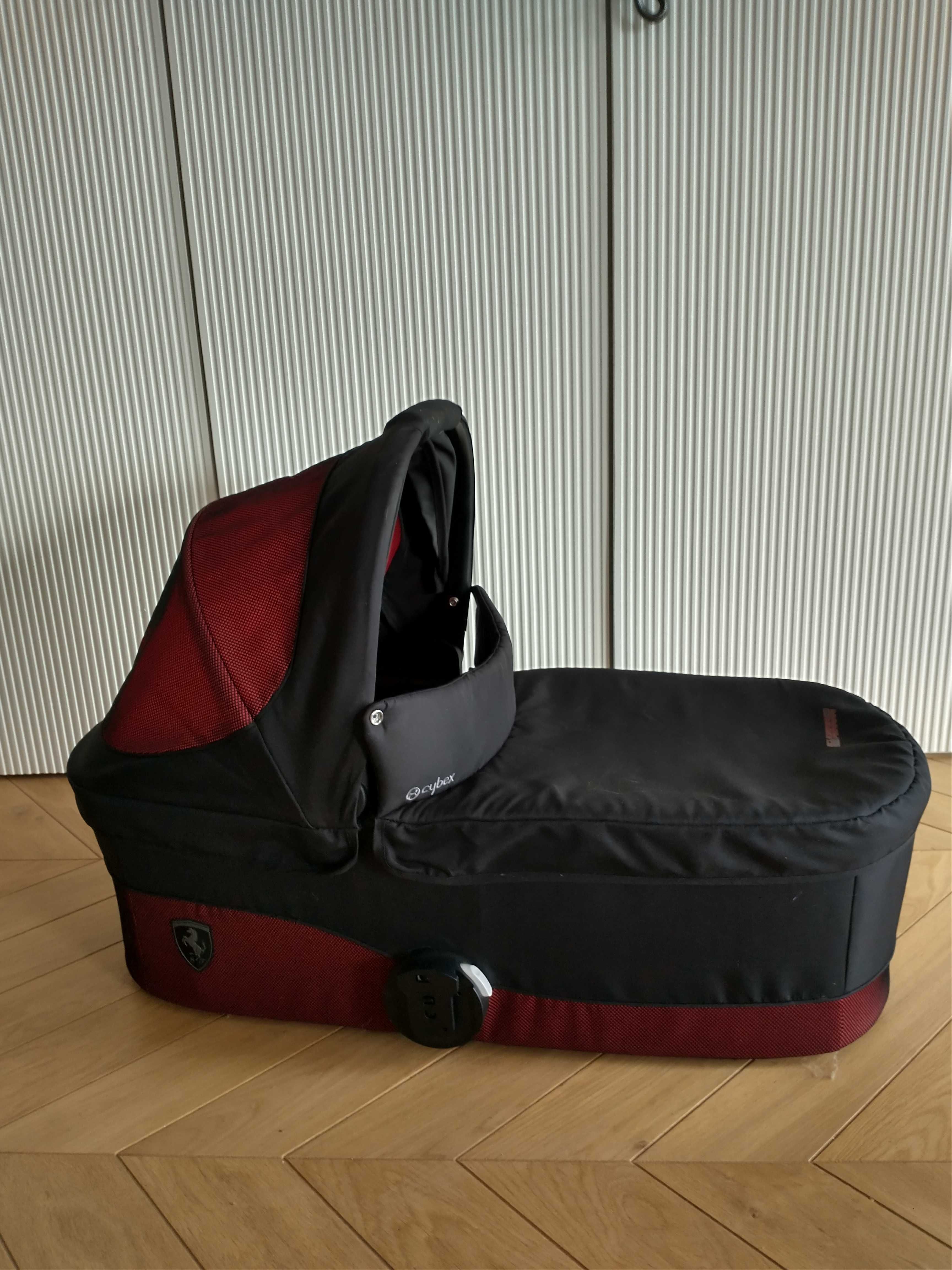 Cybex Balios S Ferrari Victory Black -gondola plus spacerówka