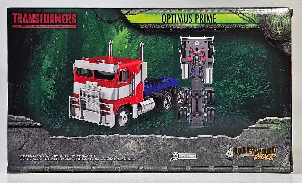 Jada Toys 1:24 optimus prime truck transformers 7