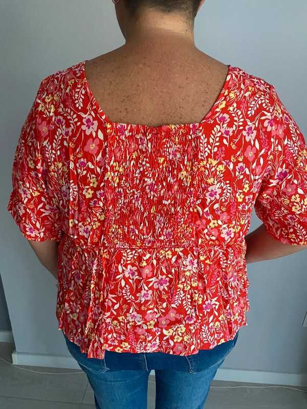 bluzeczka baskinka koszulka plus size  52