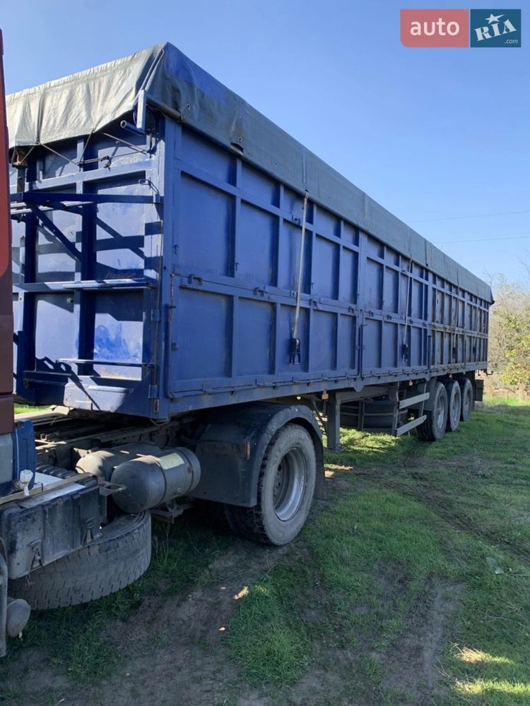 DAF 95XF + зерновоз (бортовий напівпричіп)
