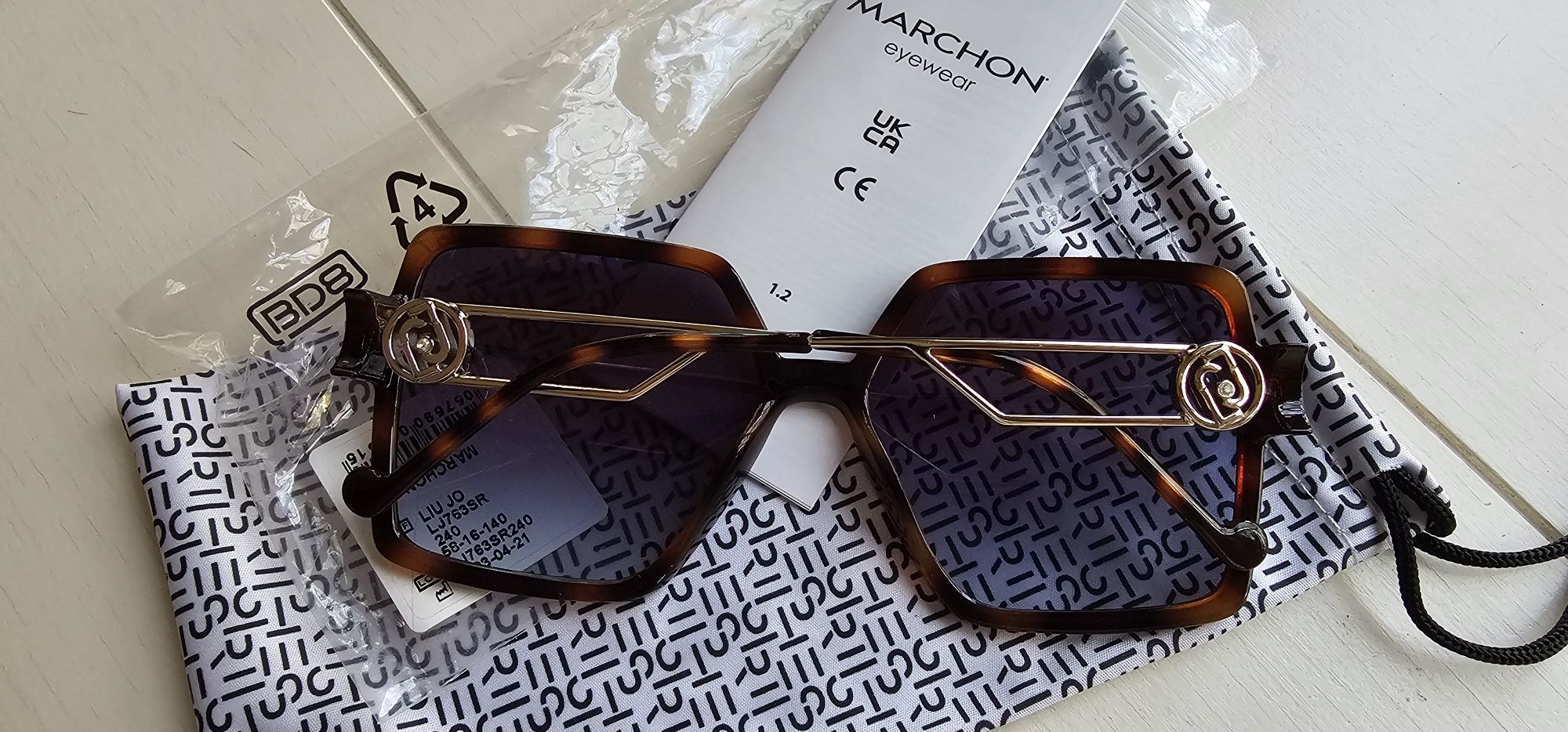 Okulary przeciwsłoneczne damskie Liu Jo liujo LJ763SR nowe