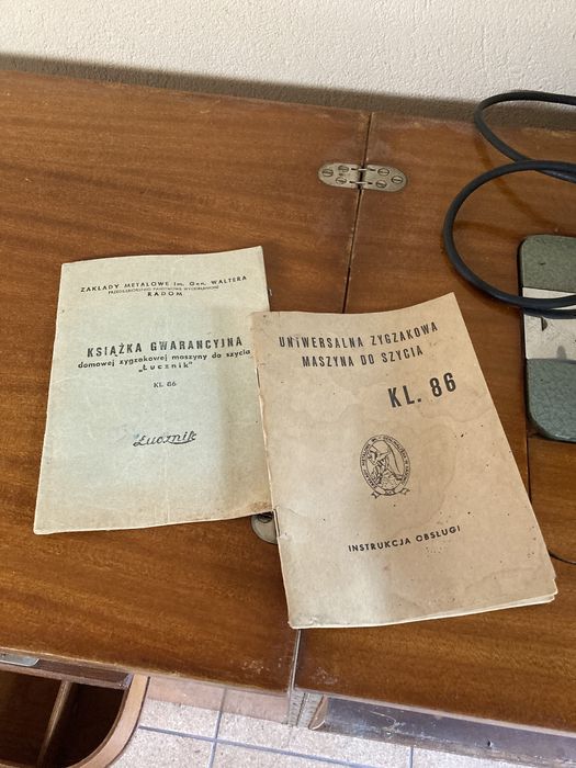 Maszyna do szycia Łucznik