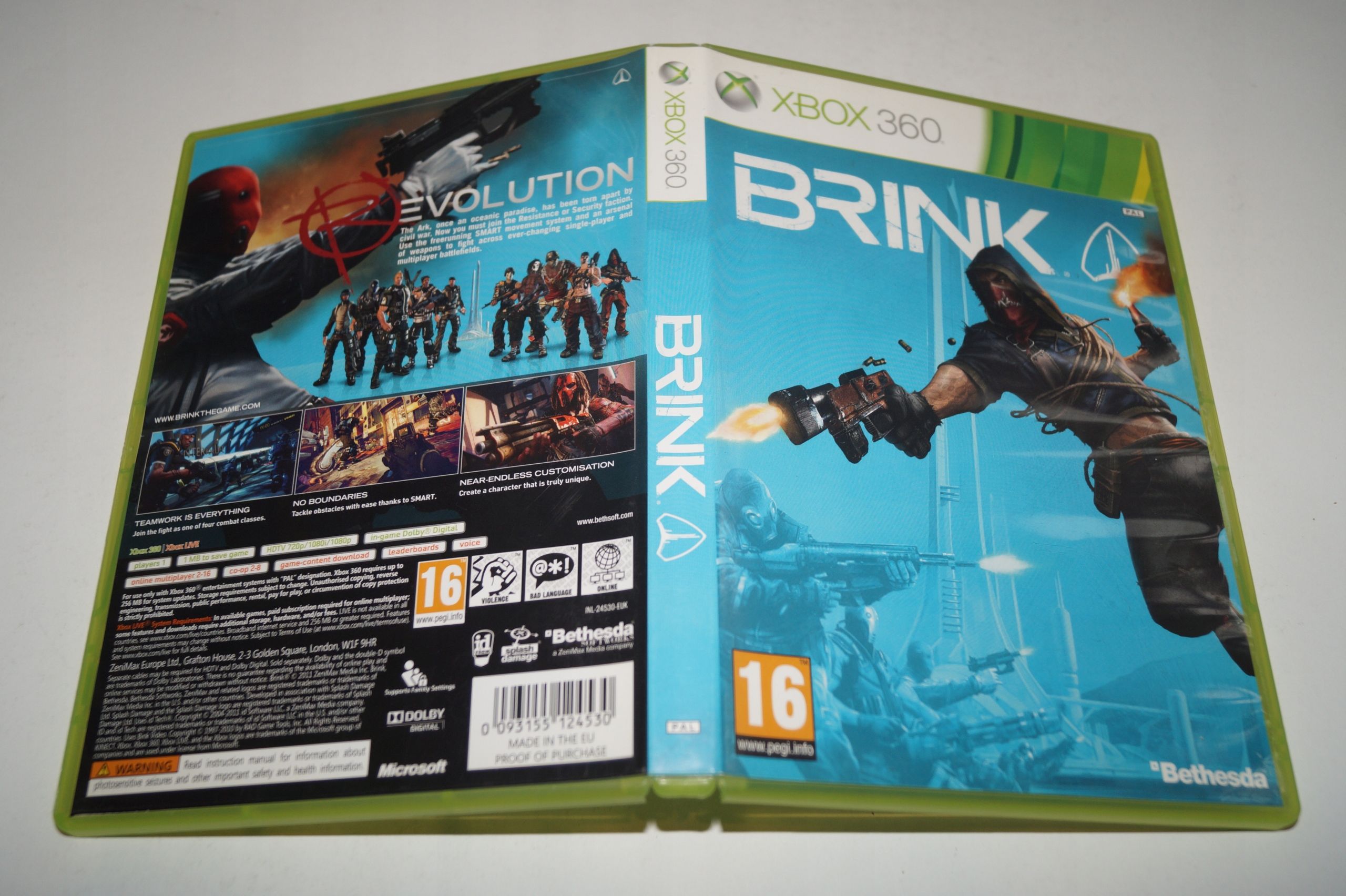 Brink Microsoft Xbox 360