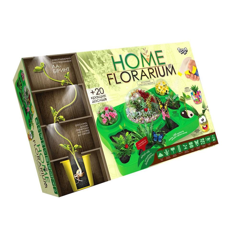 Игровой обучающий набор для выращивания растений HFL-01 "Home Florariu