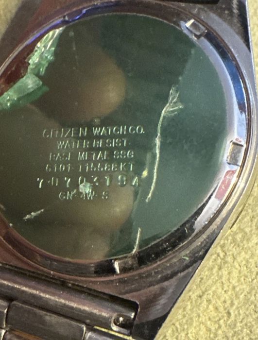 Вінтажний японський годинник Citizen 6101-T15588