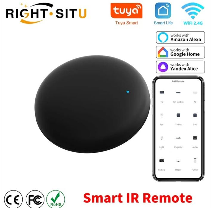 Controlo Remoto IR para TV/DVD/ AC Novo