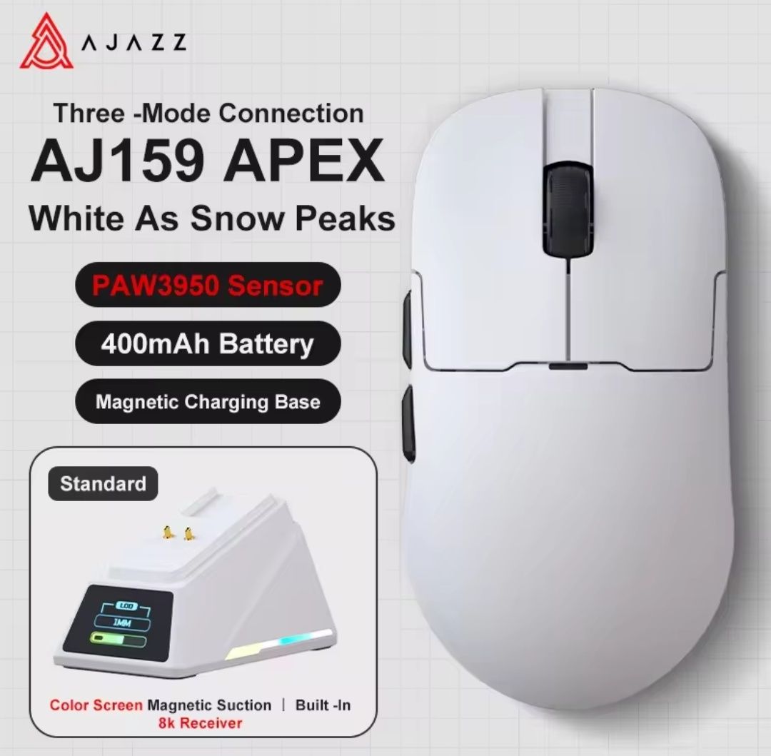 Ігрова миша ajazz aj159 apex/paw3950