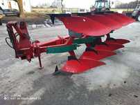 Kverneland 4 skiby resor non stop nowe dokładnie overum hydraulik pług