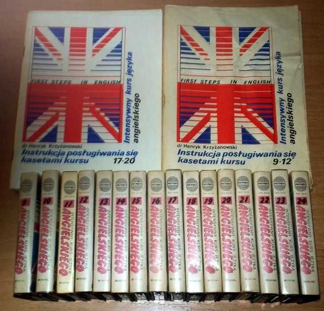 kasety do nauki języka angielskiego