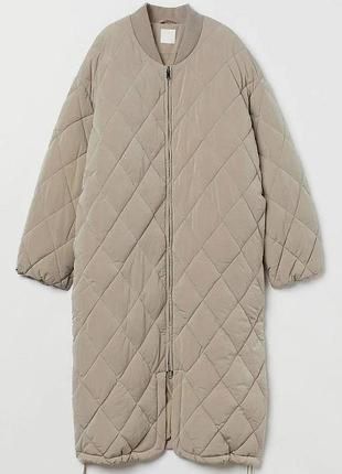 Куртка пальто пуховик в бкжеіому кольорі тепле оверсайз