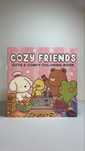 Livro de colorir Cozy Friends e caneta branca NOVOS