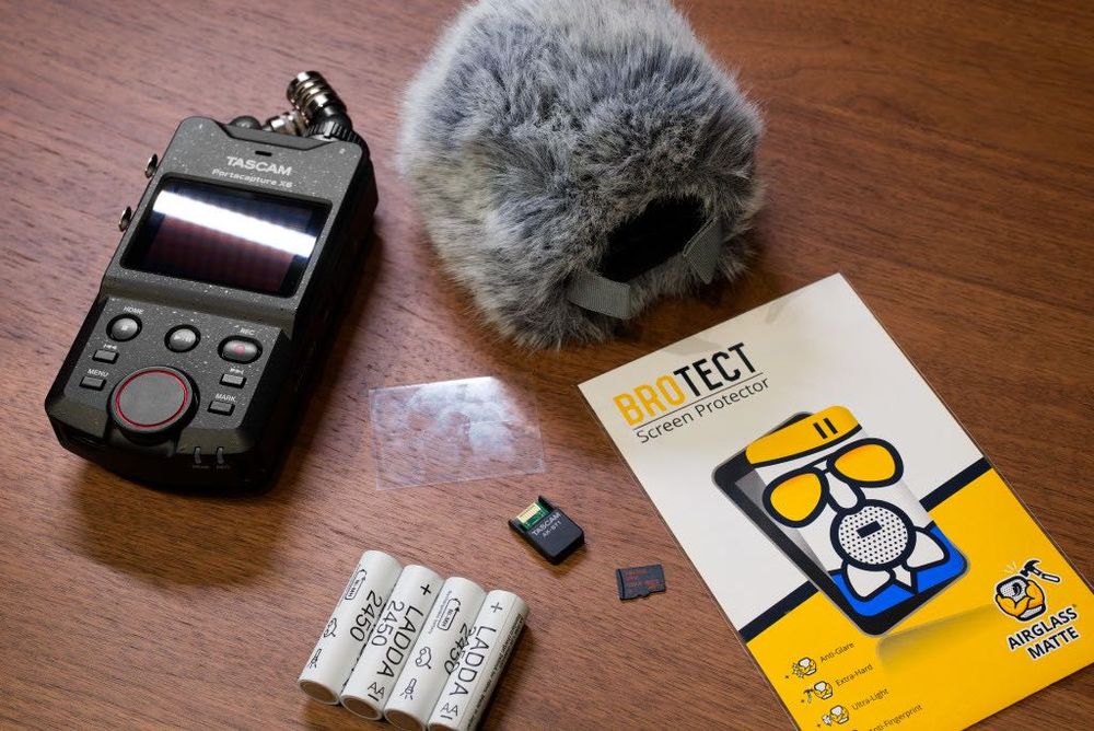 **NOWY Tascam X6 + deadcat + moduł BT + karta SD 128 GB + aku + szkło