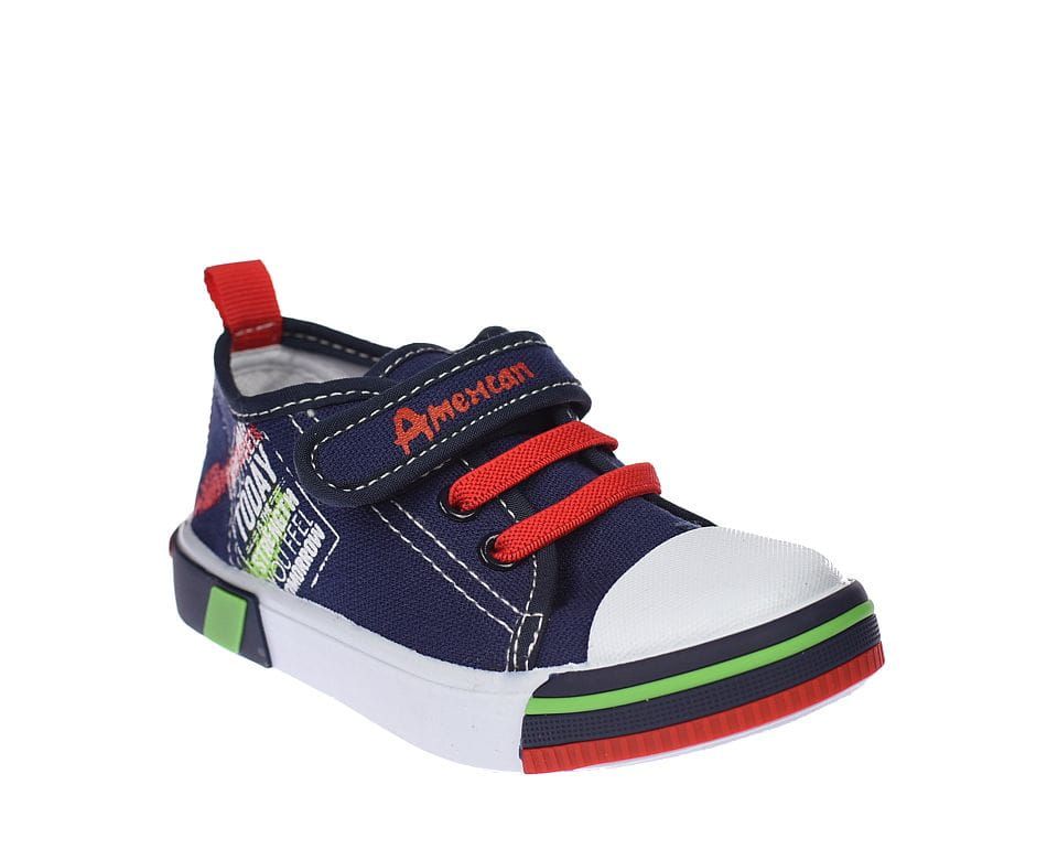 Trampki na rzepy dziecięce pantofelki Ten 05/21 NV rozm. 21