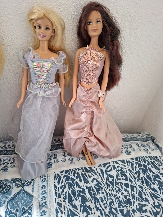 Lote de Barbies e Ken