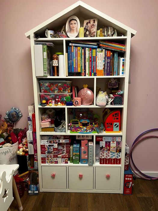 Szafa do pokoju dziewczynki (na zamówienie) / domek