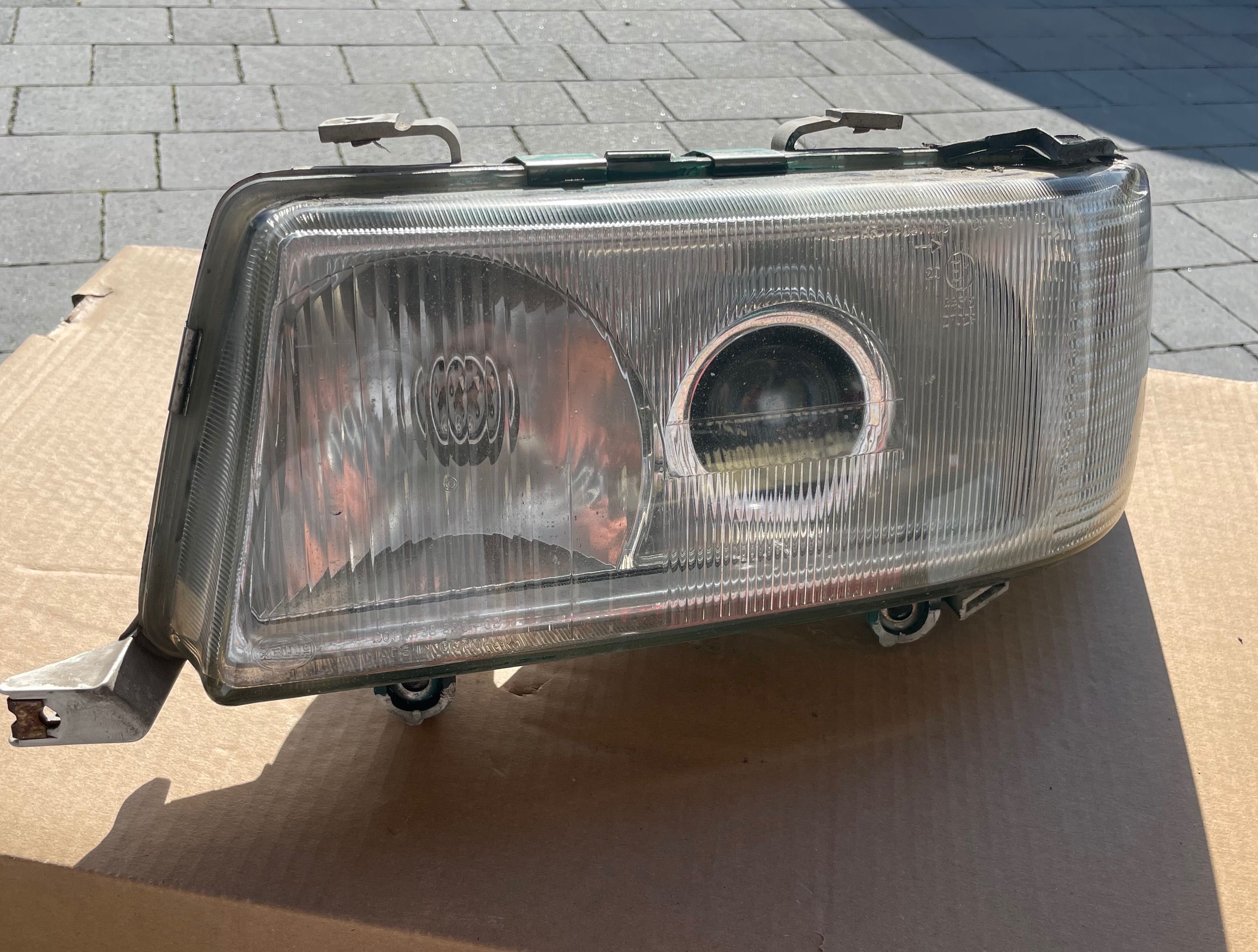 Lampa soczewkowa lewa soczewka audi 80 cabrio s2 coupe