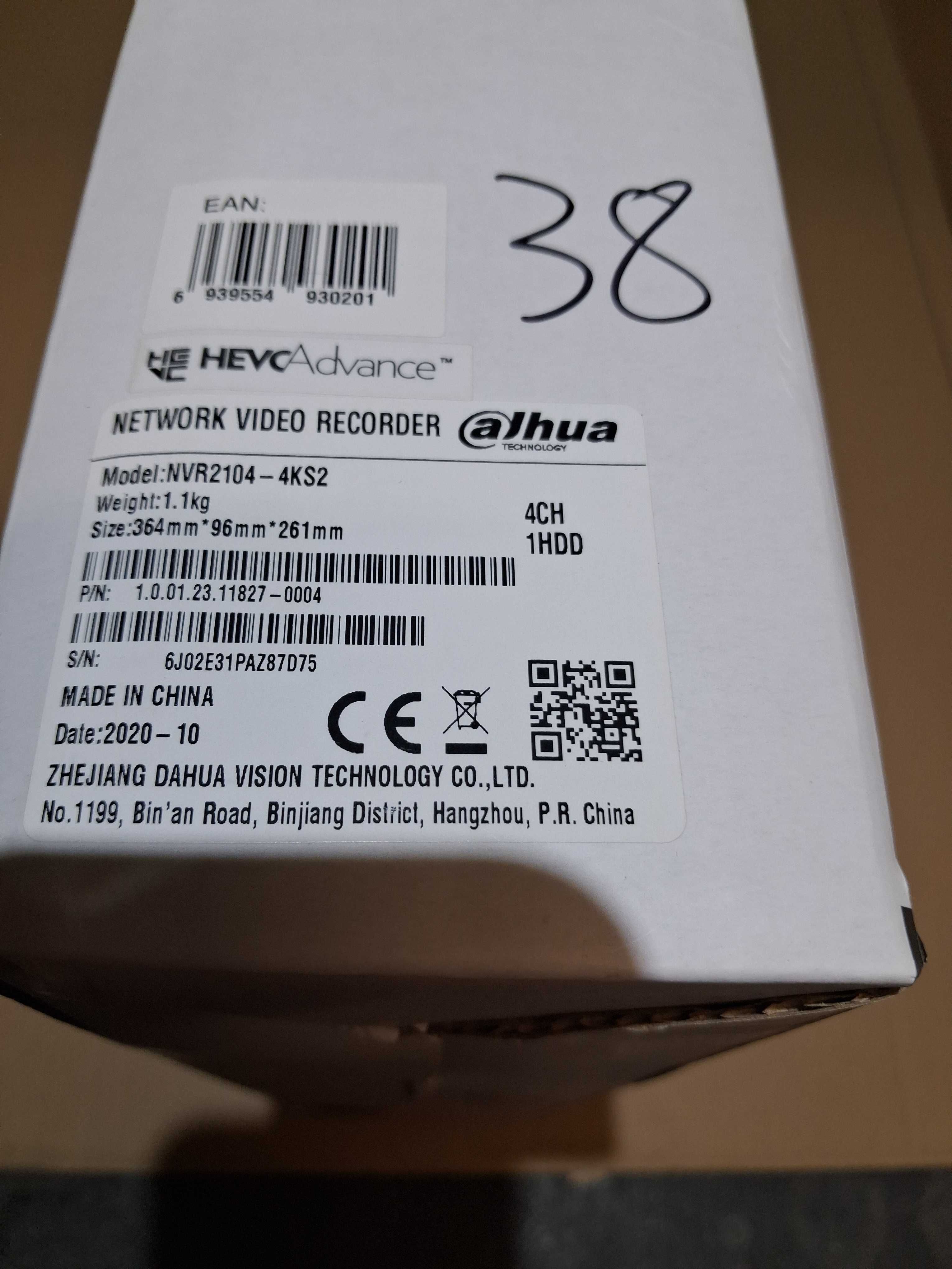 Rejestrator Dahua NVR2104-4KS2
