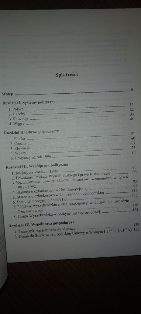 Państwa wyszehradzkie. Systemy polityczne, gospodarka, współpraca