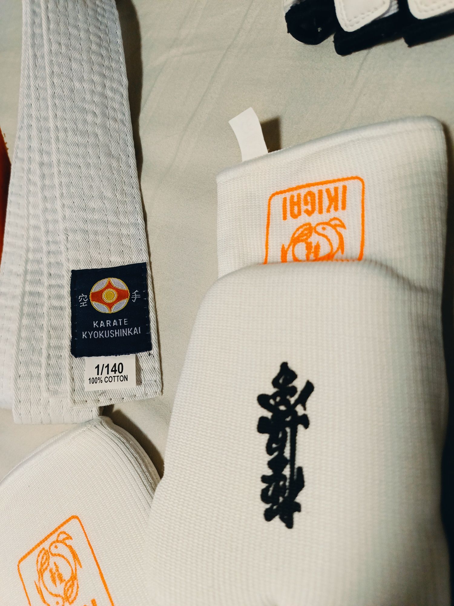 Overlord Kimono Kyokushin + ochraniacze  r.140