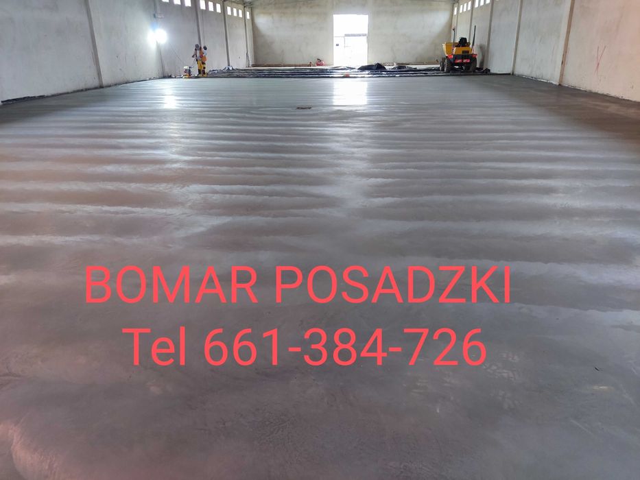 Posadzki betonowe przemysłowe oraz z Mixokreta