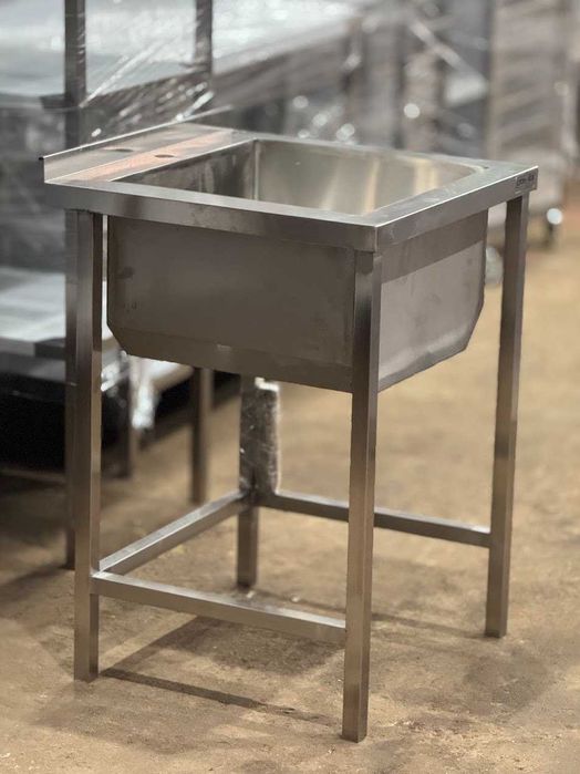 Мойка 600х600 глибина 300мм. Ванна мийна нержавійка.