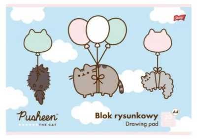 Blok rysunkowy A4/20K Pusheen (10szt)