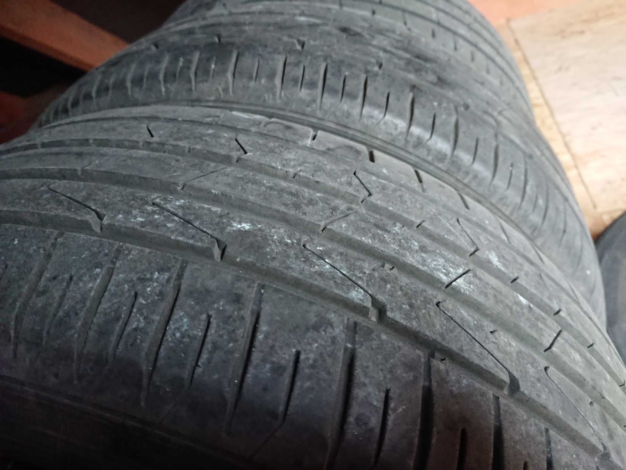 4 opony Hankook Ventus 195/55 R15 z felgami stalowymi