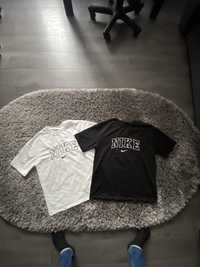 Біла та чорна футболки Nike