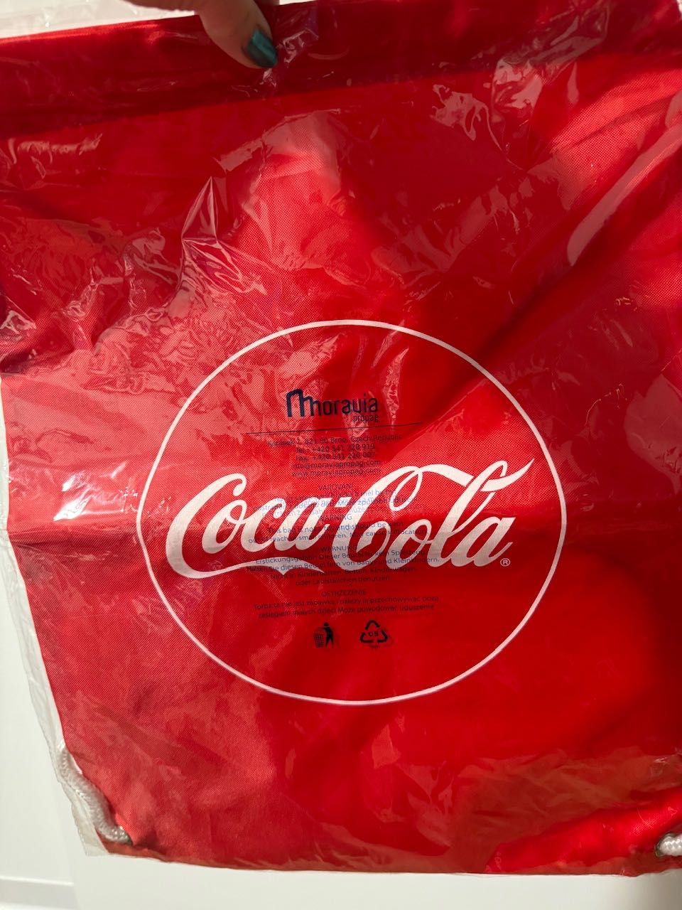Worek na buty Coca Cola