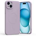 Mercury Magsafe Semi-Silicone Iphone 15 Plus  Liliowy Fiolet
