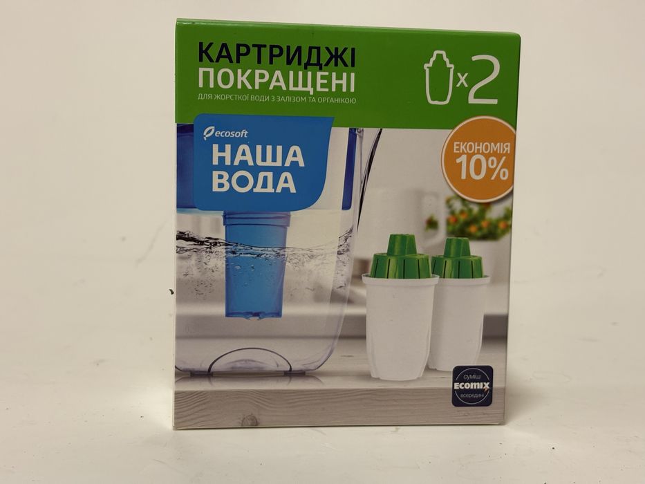 Ecosoft картридж 1 шт для фільтра-глечика   Наша Вода