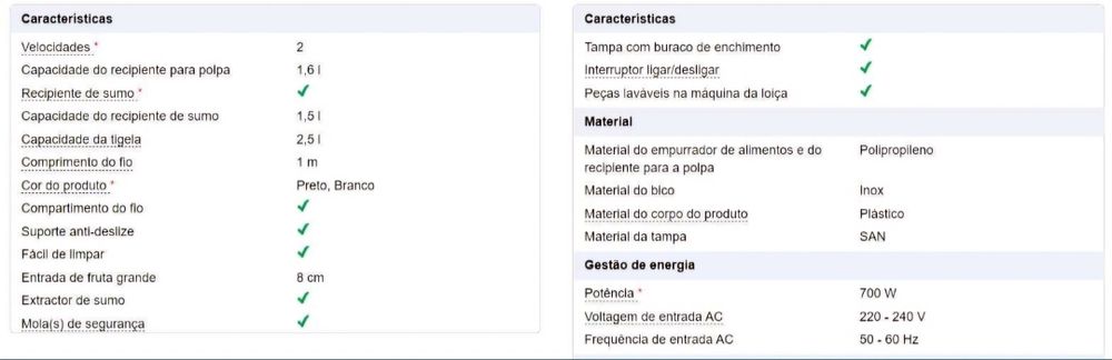 Centrifugadora Philips HR1869 - Máquina de Sumos 700W - como NOVA