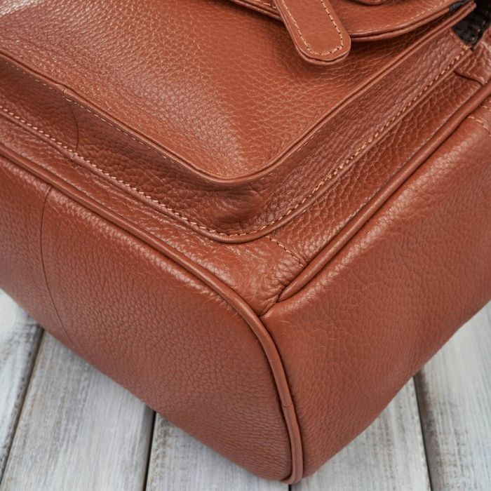 plecak damski skórzany miejski z kokardką paolo peruzzi t-71-lbr