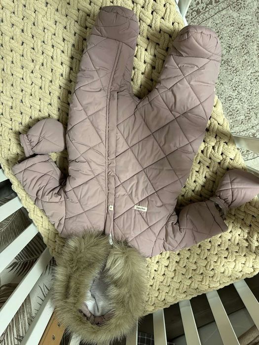 Зимовий комбінезон для дівчинки