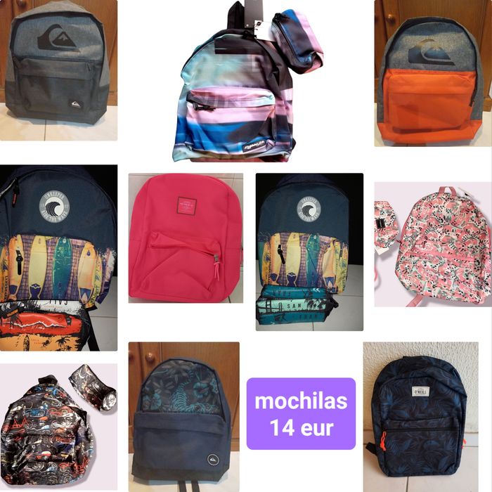 Mochilas  e conjuntos escolares novas