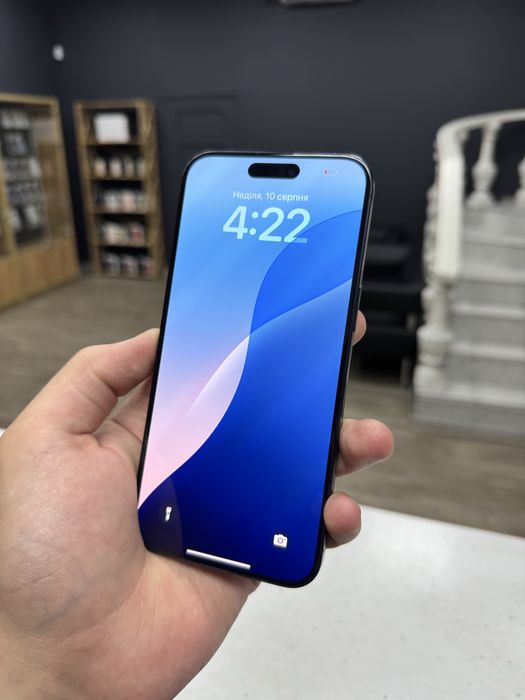 iPhone 15 Pro Max 256gb Blue Titanium Neverlock з Гарантією!