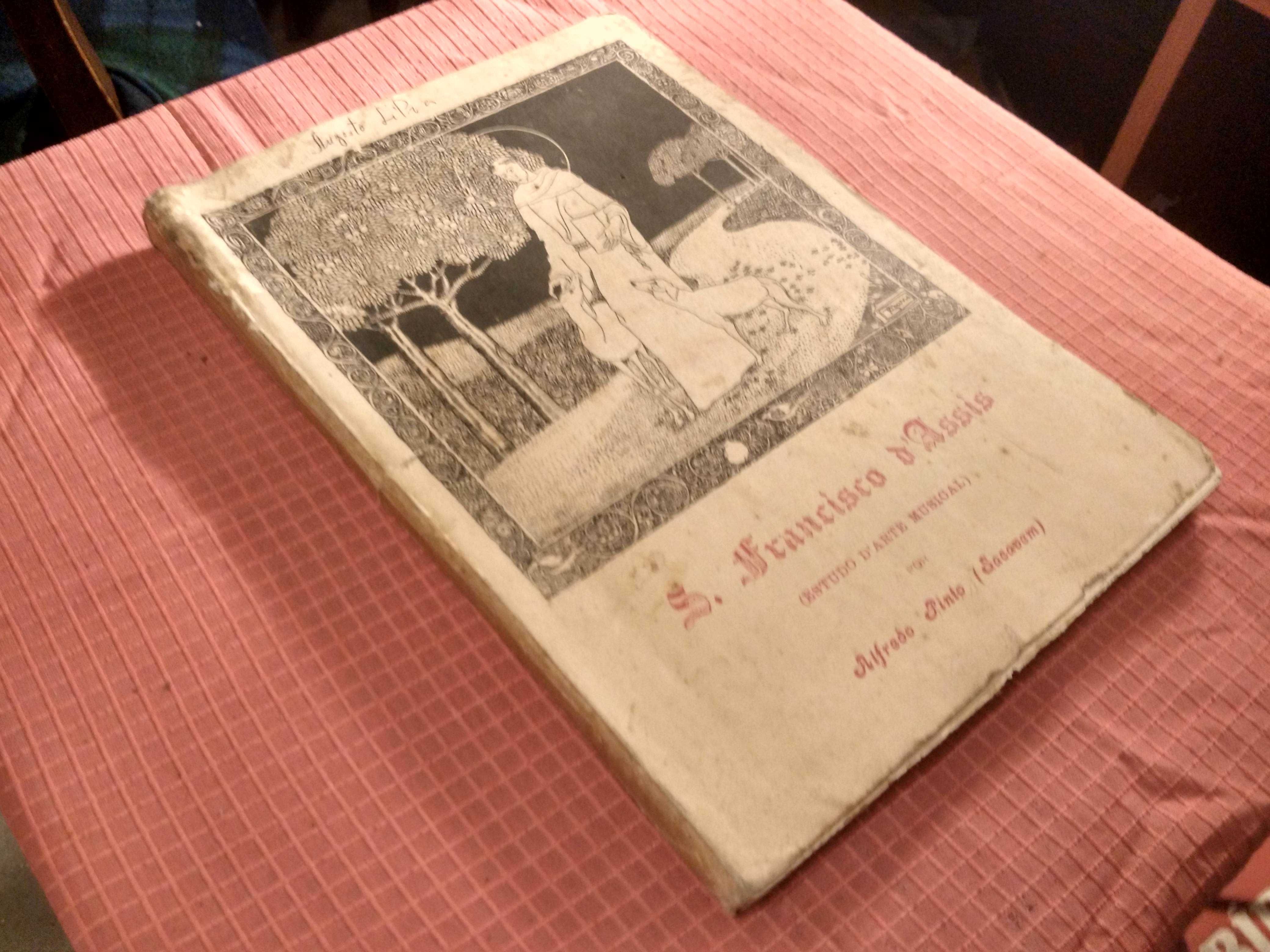 S. Francisco d'Assis, Estudo d'Arte Musical - Ano de 1927 - A. Pinto