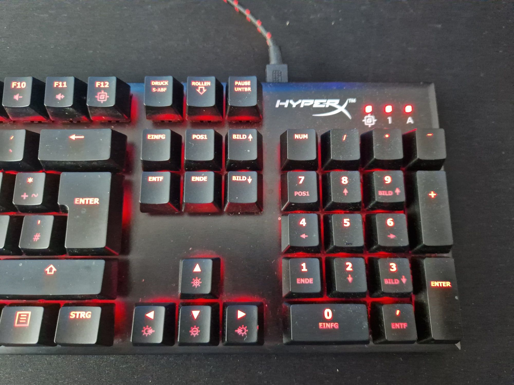 Klawiatura mechaniczna HyperX Alloy FPS DE Cherry Red