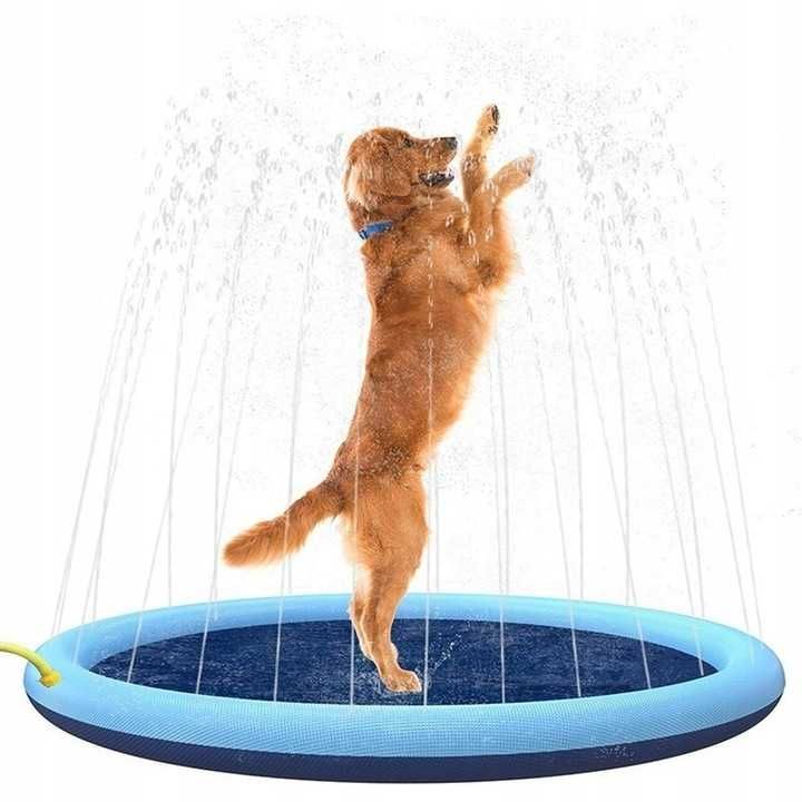 mata wodna dla psa brodzik basen 140 cm mata chłodząca dla psa