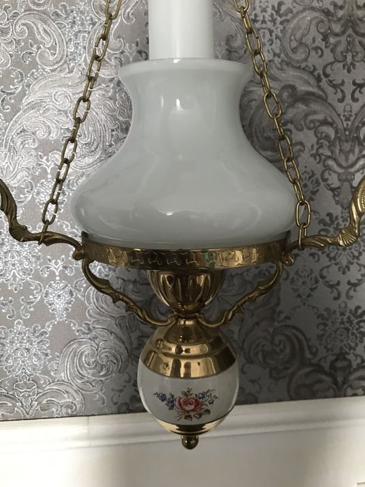 Люстра вінтаж. Важка.