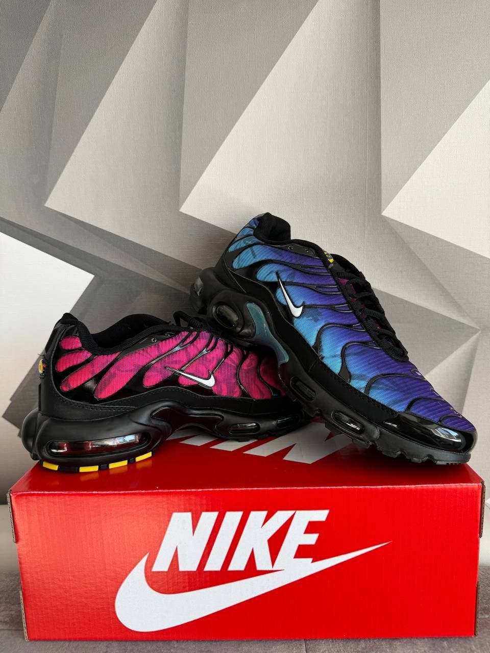 Кросівки nike air max plus blue/violet