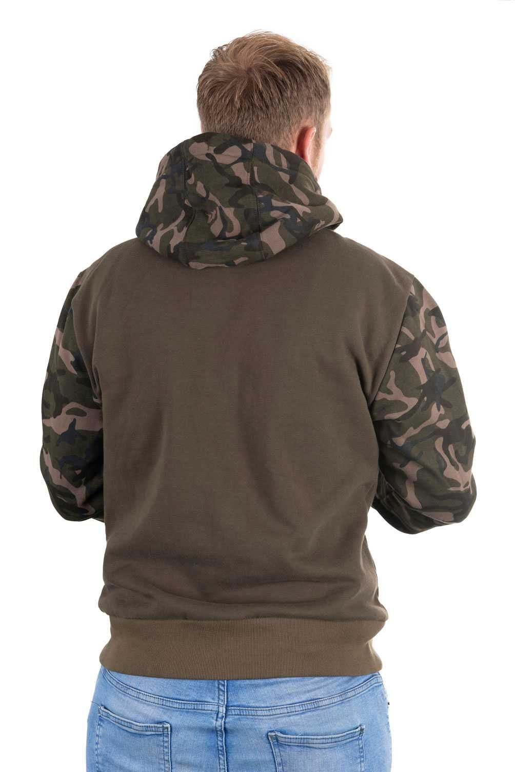 FOX Bluza Khaki/CAMO HOODY / S