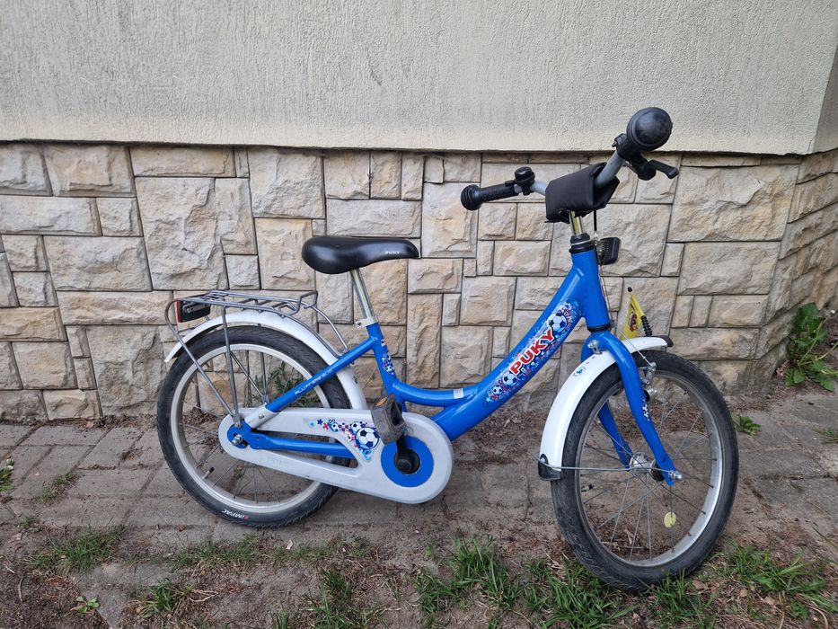 Rower dziecięcy PUKY slx ALU dla 5-7latka, koła 16"